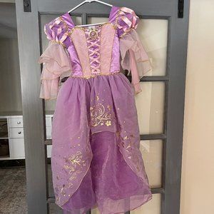 Authentic Disney Store Tangled/Rapunzel Costume (Size 7/8)